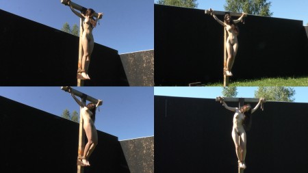 Crucifixion 116 Full HD - She is crucified under the hot sun....